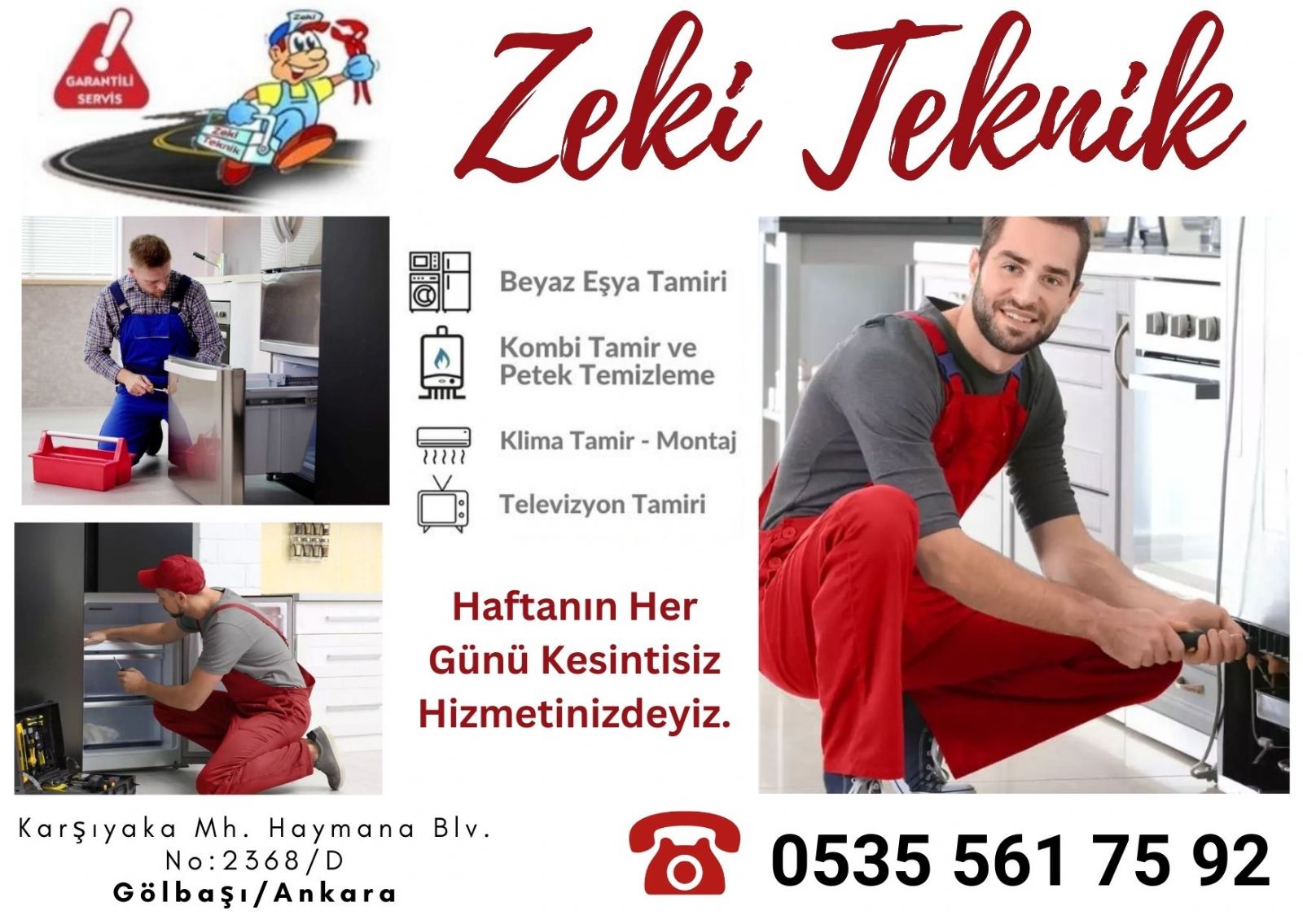 Gölbaşı Buzdolabı Servisi